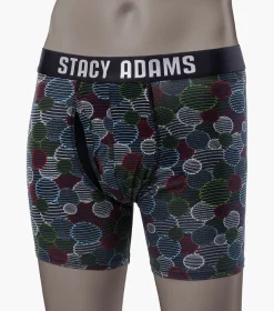Stacy Adams Boxer Brief Black Multi Best