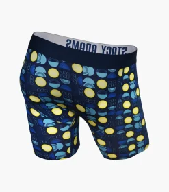 Stacy Adams Boxer Brief Blue Multi Sale