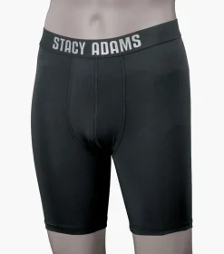 Stacy Adams Boxer Brief Cycle Short Black New