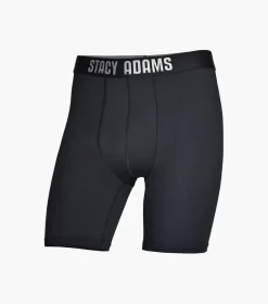 Stacy Adams Boxer Brief Cycle Short Black New