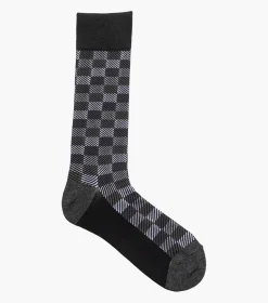 Stacy Adams Checked Herringbone Black/Gray Sale