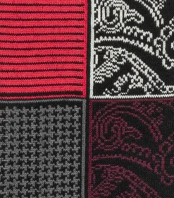 Stacy Adams Checke Paisley Red