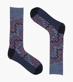 Stacy Adams Cool Lines Blue Multi Clearance