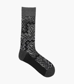 Stacy Adams Cool Lines Black/Gray Hot