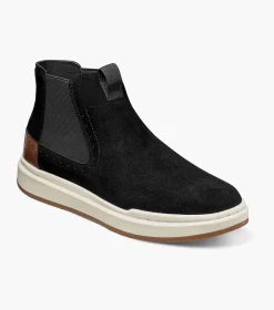 Stacy Adams Cooper Black Suede New