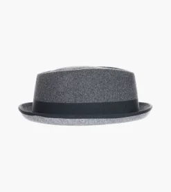 Stacy Adams Cranston Fedora Charcoal Hot