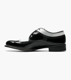 Stacy Adams Dayton Black w/White Outlet