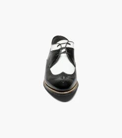 Stacy Adams Dayton Black w/White Outlet