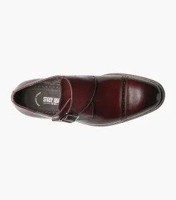 Stacy Adams Desmond Burgundy New