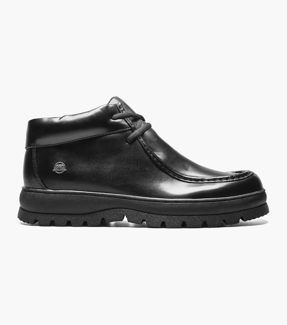 Stacy Adams Dublin II Black Smooth Clearance
