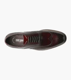 Stacy Adams Dunbar Burgundy Discount
