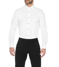 Stacy Adams Dunne Dress Shirt White New