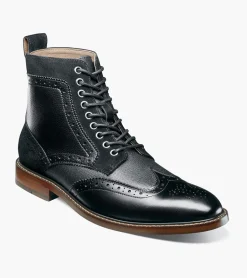 Stacy Adams Finnegan Black Multi Clearance