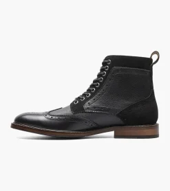 Stacy Adams Finnegan Black Multi Clearance