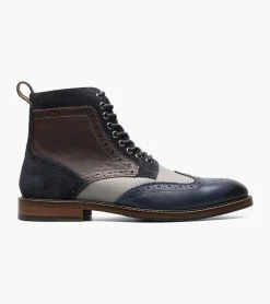 Stacy Adams Finnegan Navy Multi Outlet