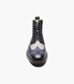 Stacy Adams Finnegan Navy Multi Outlet
