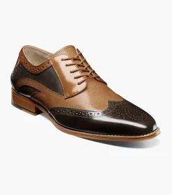 Stacy Adams Ivingale Brown Multi Hot