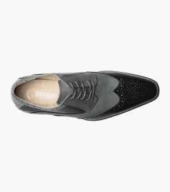 Stacy Adams Ivingale Black/Gray Hot
