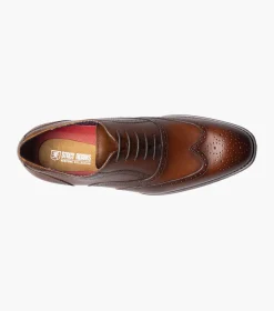 Stacy Adams Kaine Cognac Hot