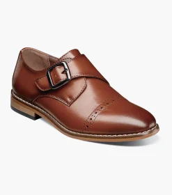 Stacy Adams Kids Desmond Cognac