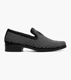 Stacy Adams Kids Swagger Black and Silver Online
