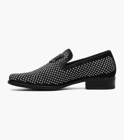 Stacy Adams Kids Swagger Black and Silver Online