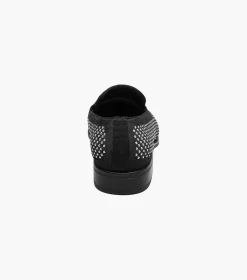 Stacy Adams Kids Swagger Black and Silver Online