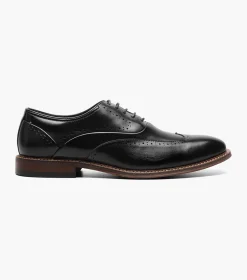 Stacy Adams Macarthur Black Smooth