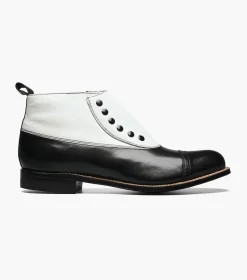 Stacy Adams Madison Black w/White Clearance