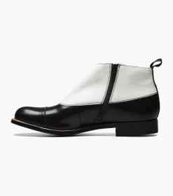 Stacy Adams Madison Black w/White Clearance