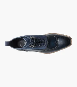 Stacy Adams Malone Navy New