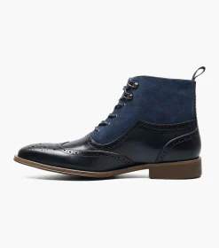 Stacy Adams Malone Navy New