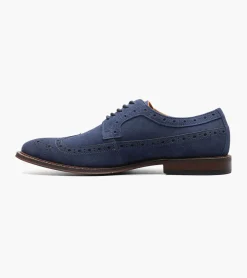 Stacy Adams Marligan Navy Suede New