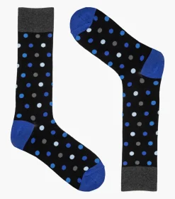 Stacy Adams Oversize Polka Dots Black Multi New