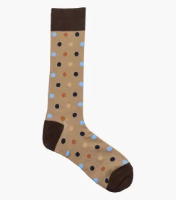 Stacy Adams Oversize Polka Dots Tan Discount