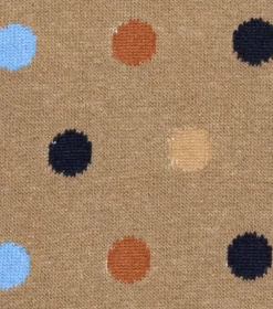 Stacy Adams Oversize Polka Dots Tan Discount