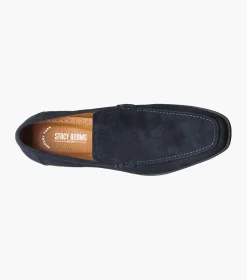 Stacy Adams Pelton Navy Suede New