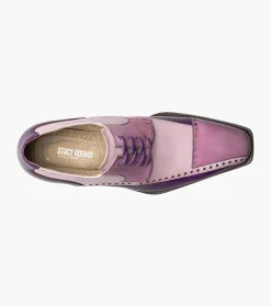 Stacy Adams Plaza Purple Multi Clearance