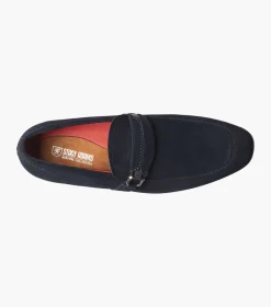 Stacy Adams Quillan Navy Suede New