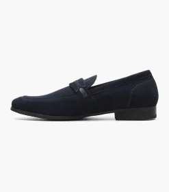 Stacy Adams Quillan Navy Suede New