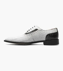Stacy Adams Riccardi Black w/White New