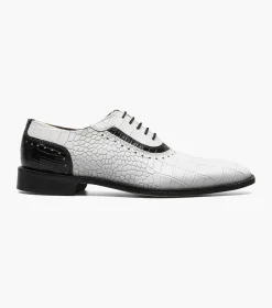 Stacy Adams Riccardi Black w/White New