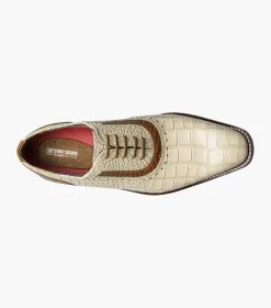 Stacy Adams Riccardi Ivory Multi Sale