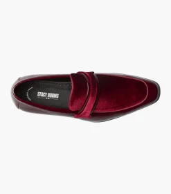 Stacy Adams Spratley Burgundy Outlet