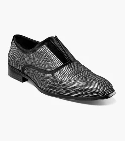 Stacy Adams Starleigh Black and Silver New