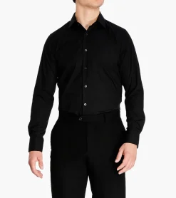 Stacy Adams Sullivan Dress Shirt Black Discount