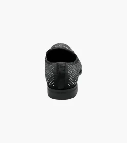 Stacy Adams Swagger Black and Silver Hot