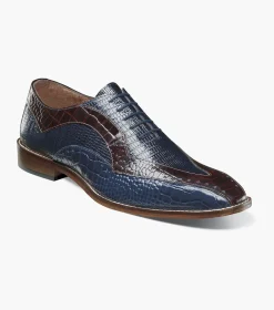 Stacy Adams Tallero Dark Blue Multi Discount