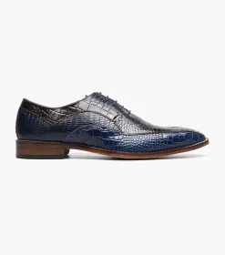 Stacy Adams Tallero Dark Blue Multi Discount