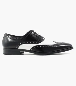 Stacy Adams Tinsley Black w/White Clearance